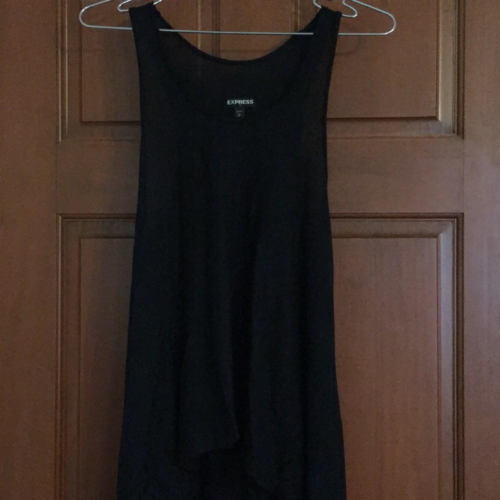 Hi-lo black tank